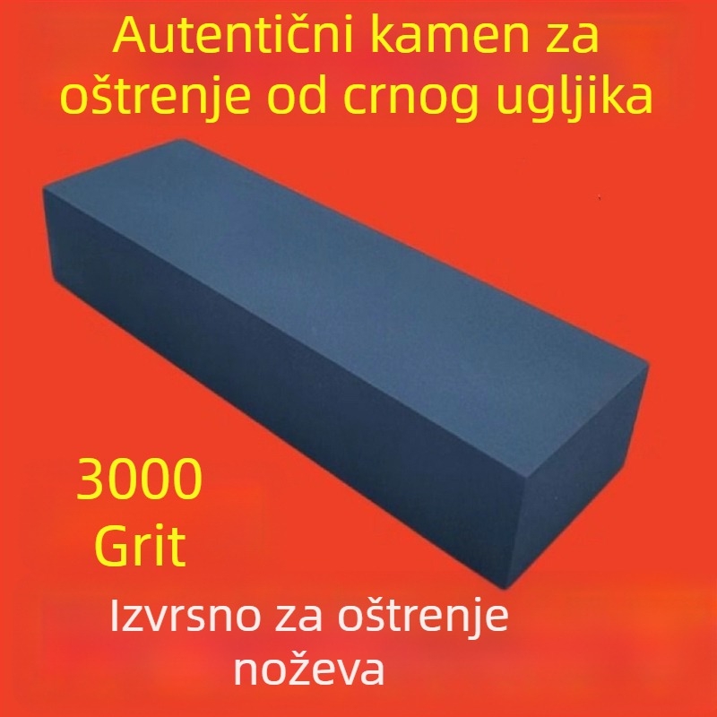 Diamantski dvostrani kamen za oštrenje kuhinjskih noževa – grubo i fino zrno