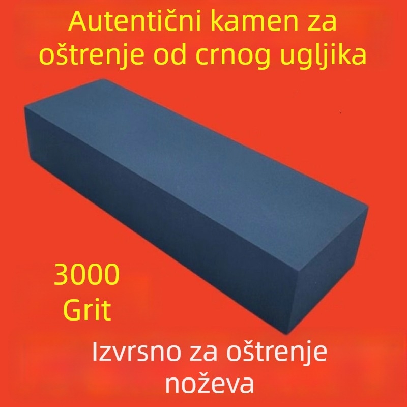 Diamantski dvostrani kamen za oštrenje kuhinjskih noževa – grubo i fino zrno