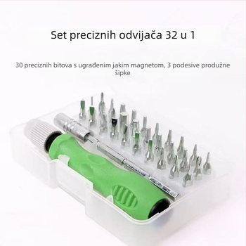 32-u-1 precizni odvijač set za demontažu mobitela s CR-V bitovima