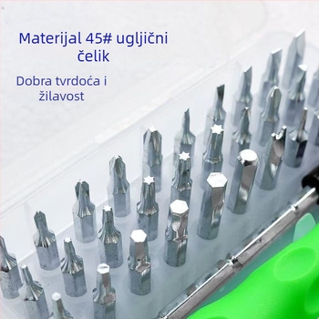 32-u-1 precizni odvijač set za demontažu mobitela s CR-V bitovima