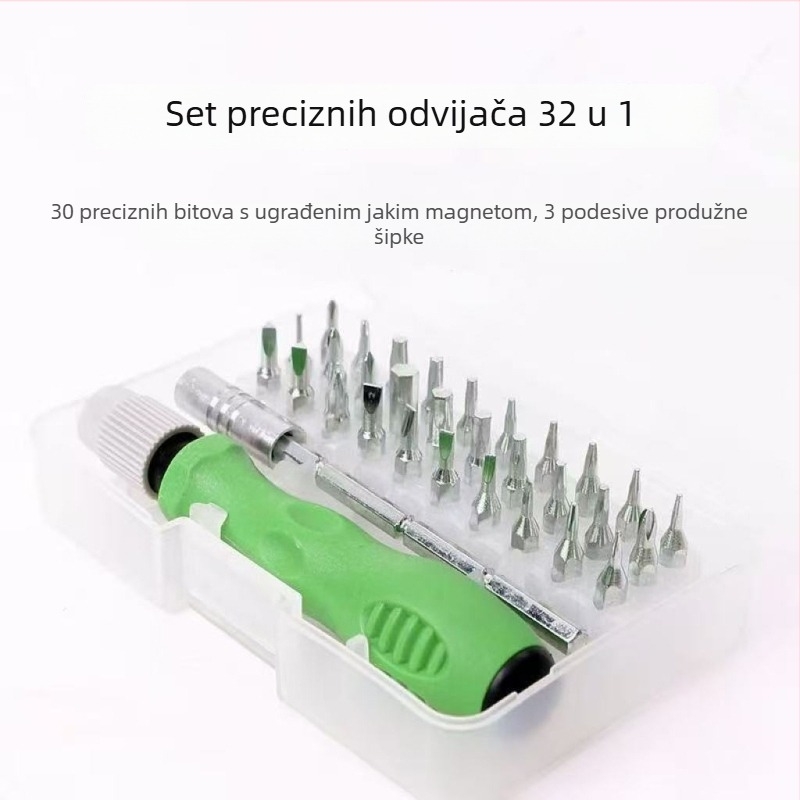 32-u-1 precizni odvijač set za demontažu mobitela s CR-V bitovima