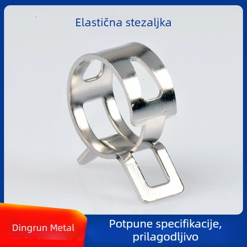 65Mn galvanizirana fleksibilna stezaljka za cijevi ulja i vode