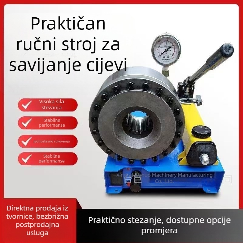 Ručni krimp alat za cijevi, prijenosni automobil, visokotlačni hidraulički alat za diesel cijevi, otporan na eksplozije