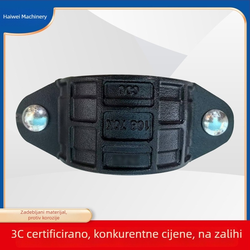 Rudarstvo visokotlačni spoj za cijevi s utorima, čelični brzi spojnik i vijci s ribljom repom