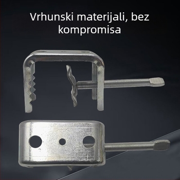Tiger Clamp, U-oblik stezaljka za učvršćivanje čeličnih i kvadratnih cijevi