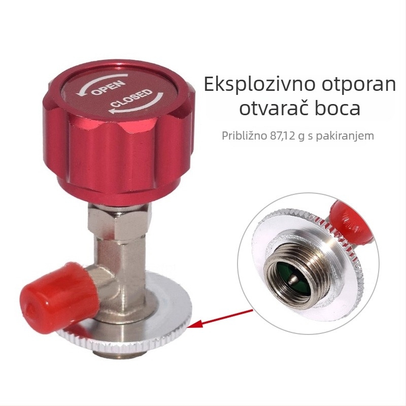 R134A alat za dopunu klima uređaja automobila, ekološki