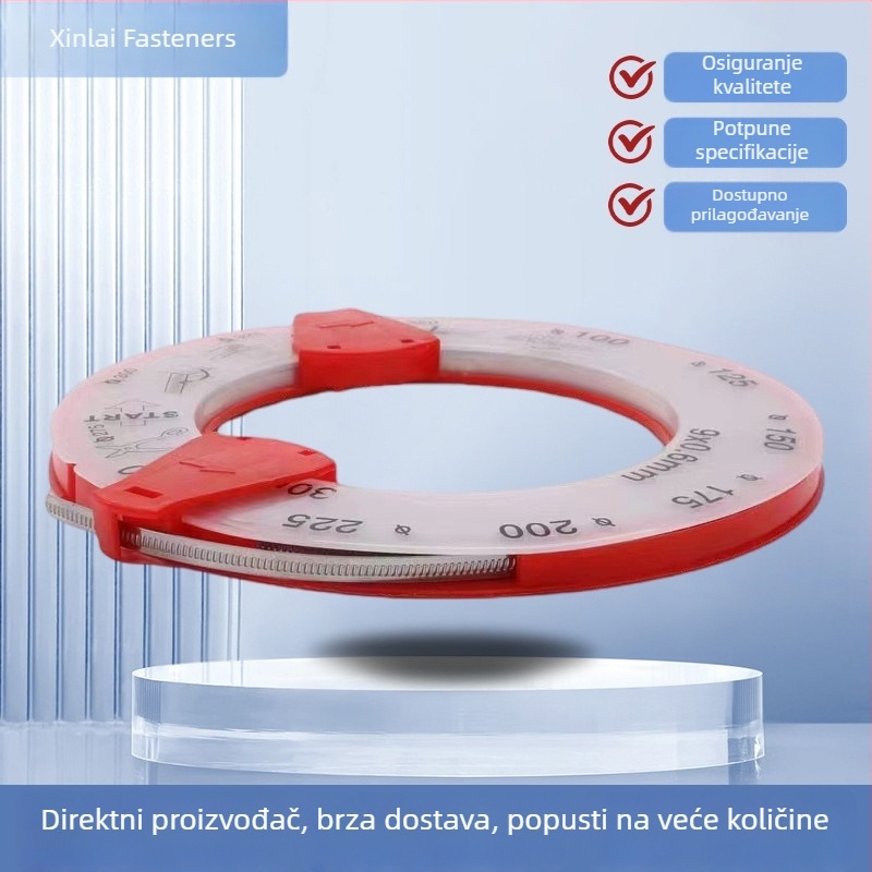 Spona njemačkog stila s brzim otpuštanjem, od nehrđajućeg čelika, odvojiva kopča za trake za cijevi, promjer 30 mm i više
