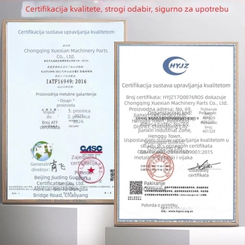 R-oblik potpuno obuhvatna stezaljka s ljepljivom trakom, klips za pričvršćivanje od 304 nehrđajućeg čelika za vodovodne cijevi