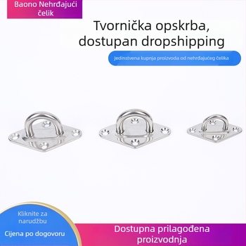 Prilagođene brave za vrata od nehrđajućeg čelika za jachtni hardver (diamantskog, kvadratnog, ovalnog, kružnog oblika)