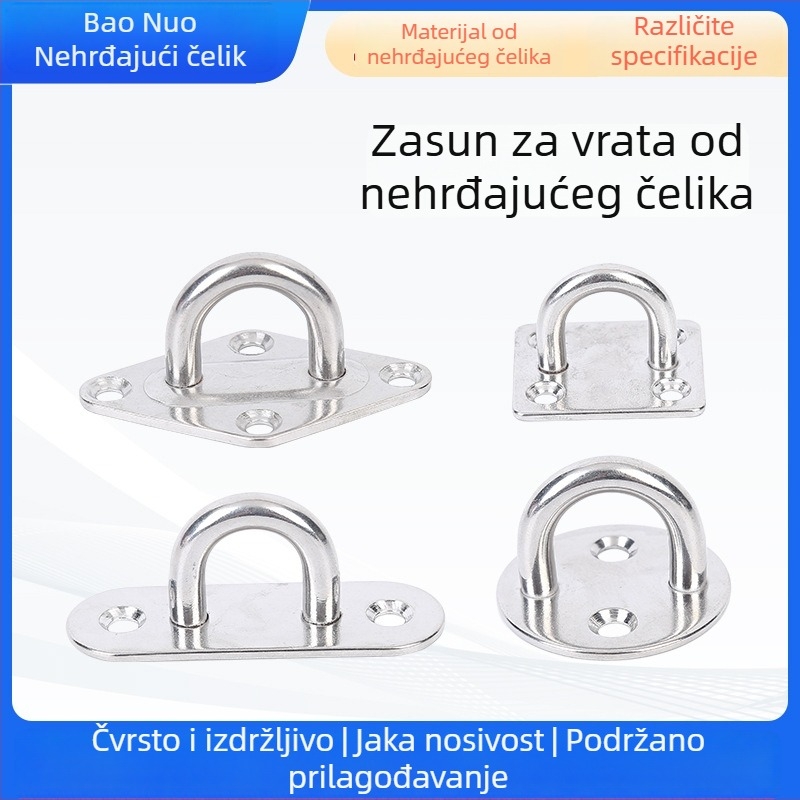 Prilagođene brave za vrata od nehrđajućeg čelika za jachtni hardver (diamantskog, kvadratnog, ovalnog, kružnog oblika)