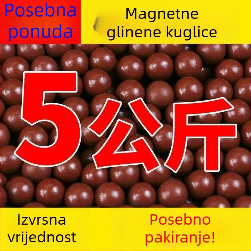 Obojene magnetske čelične kuglice za prak, teške, 8-10 mm