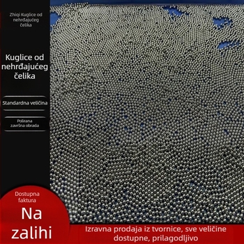 Nehrđajuće čelične kuglice 316/304/201, dimenzije 0,5/0,8/1,5/1,8 mm, 440C