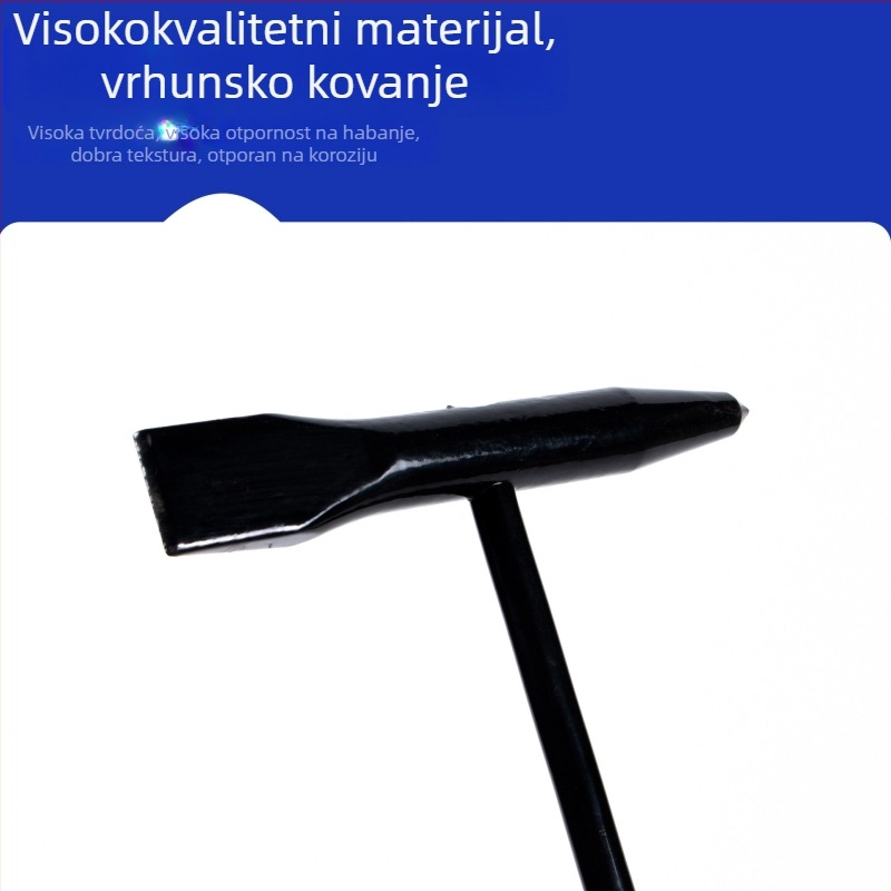Kladivo s oprugom za zavarivanje s špicastom glavom, uklanjanje hrđe, viseći alat za udaranje