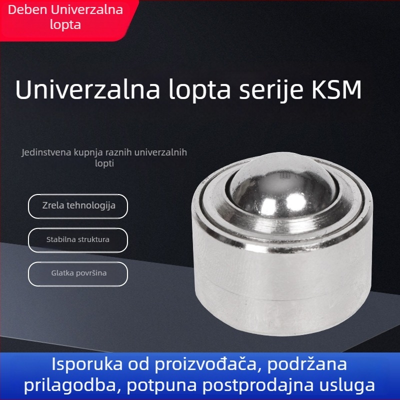 KSM-25 univerzalni kuglasti spoj, industrijsko okretno kolutić od nehrđajućeg čelika