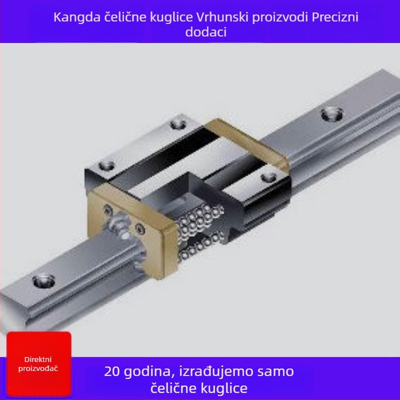 Kangda precizne mikro čelične kuglice 9Cr18/440/440C, 9Cr18Mo, finiširanje površine, G10 razred, industrijska primjena