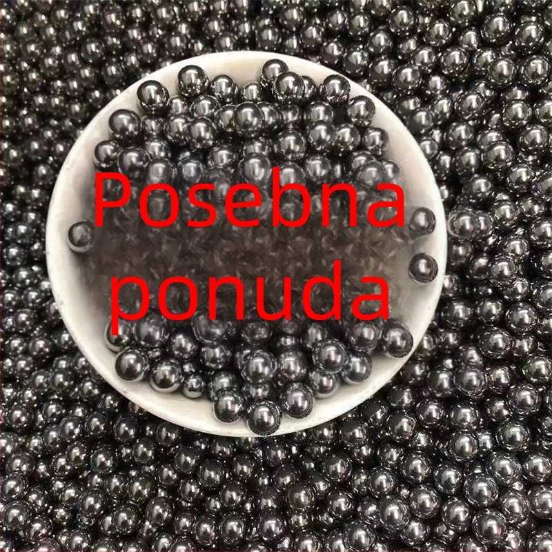 Čelične kuglice za prak, polirane, 6–10 mm