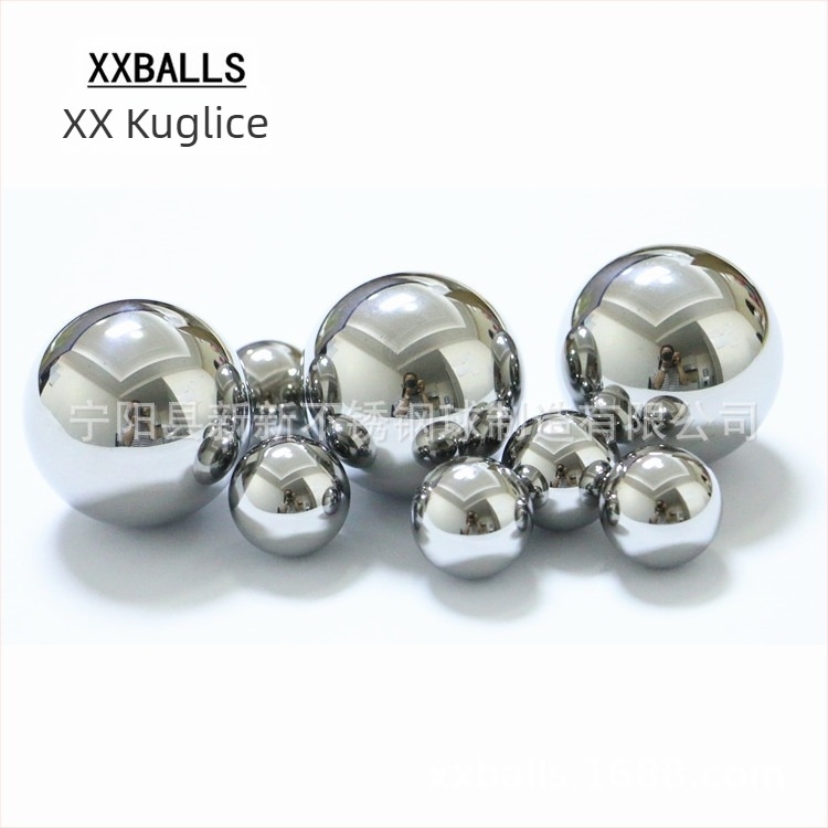 Nehrđajuće čelične kuglice 420 za ležajeve, promjer 10 mm i 10,318 mm