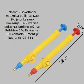 Višenamjenska mlaznica za raspršivanje pod tlakom za njegu vrta – ručni raspršivač, kompatibilan s bočicom od sode i kanticom za zalijevanje s ručkom