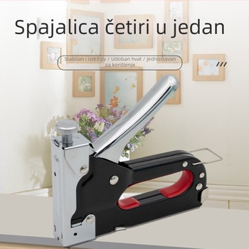 Teški, višenamjenski pištolj za čavle, četiri načina rada, ručni poluautomatni alat za stolarske radove