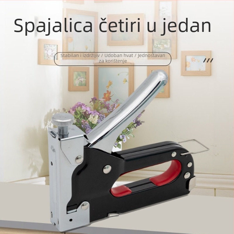 Teški, višenamjenski pištolj za čavle, četiri načina rada, ručni poluautomatni alat za stolarske radove
