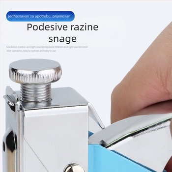 Ručni pištolj za čavle za drvenu obradu i kućnu dekoraciju, 3-u-1 teški model