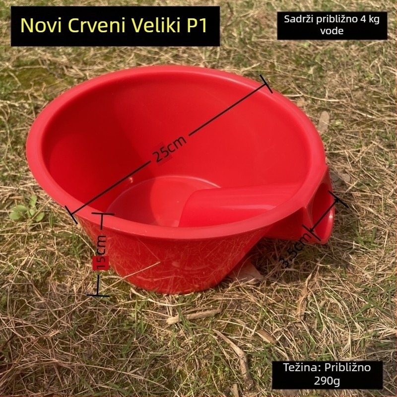 Plastična žlica za navodnjavanje s dugim držalom za vrt