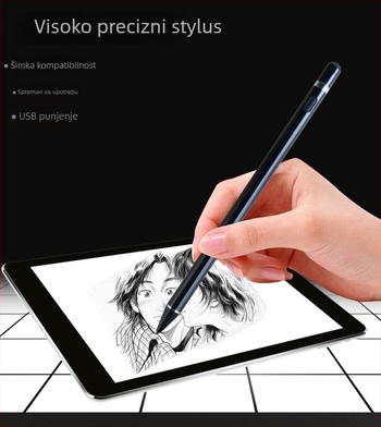 Kapacitivni stylus za Huawei telefone i tablete, Apple Pencil, stylus za dodirni zaslon iPad, sprječava slučajno dodirivanje