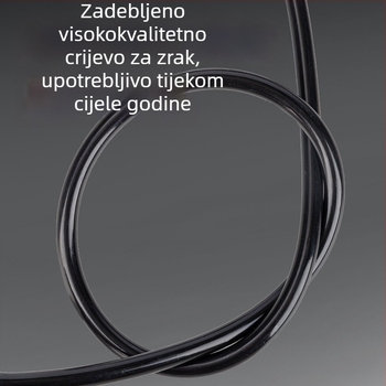 Angnet pumpa za zrak za električna vozila i bicikle, visokotlačna pumpa s debelim čeličnim cijevima, napuhivanje košarke, balona i nogometa