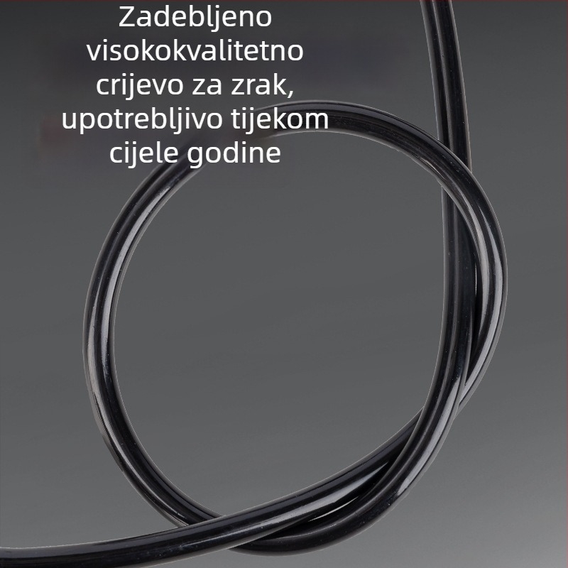 Angnet pumpa za zrak za električna vozila i bicikle, visokotlačna pumpa s debelim čeličnim cijevima, napuhivanje košarke, balona i nogometa