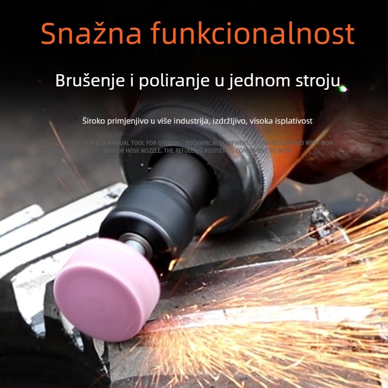 ULEMA Pneumatska brusilica s držačem 3–6 mm za popravak i poliranje guma automobila