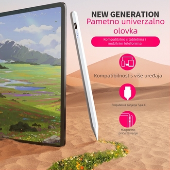Aktivni magnetski stilus s kapacitivnim vrhom – univerzalan za tablete i pametne telefone