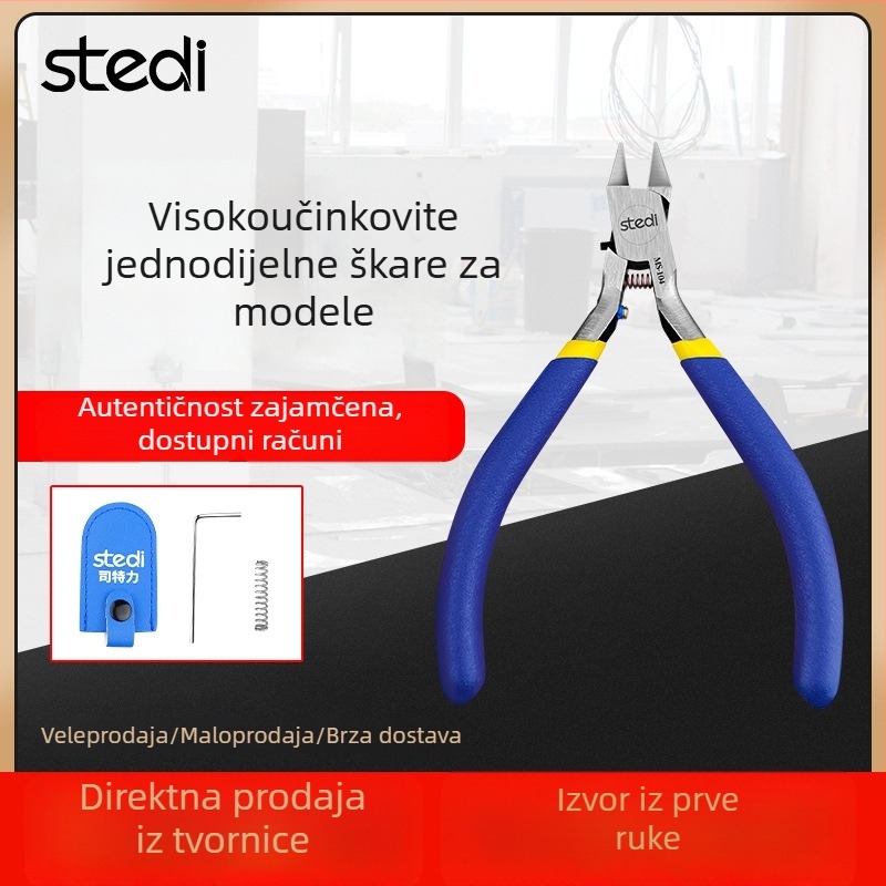 MS-104 jednostranični alat za rezanje sprue i ultra-tanke kliješta za slaganje Gundam vojnih modela
