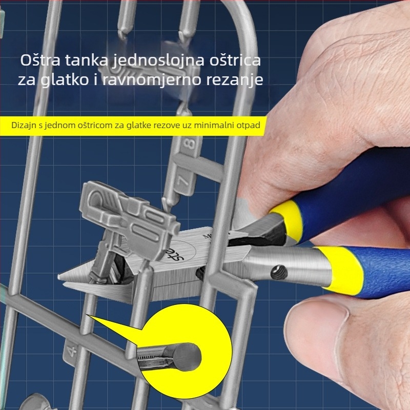 MS-104 jednostranični alat za rezanje sprue i ultra-tanke kliješta za slaganje Gundam vojnih modela