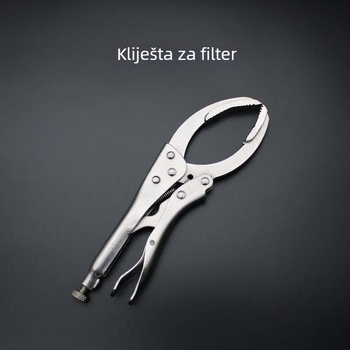 Ključ za uljni filter, klamerski tip, alat za demontažu filtera automobila, teške kliješta