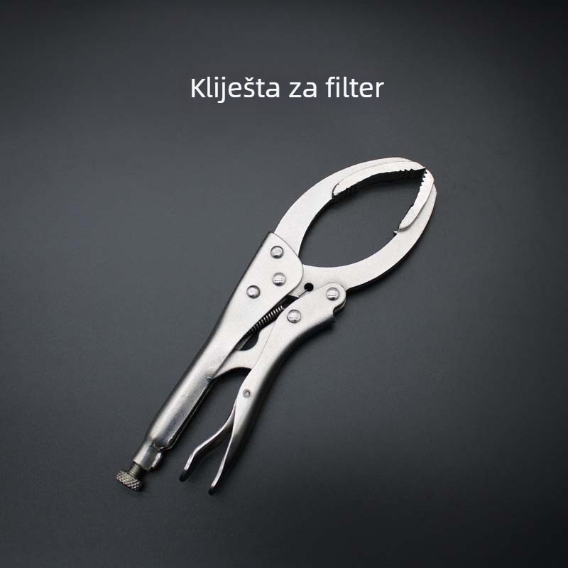 Ključ za uljni filter, klamerski tip, alat za demontažu filtera automobila, teške kliješta