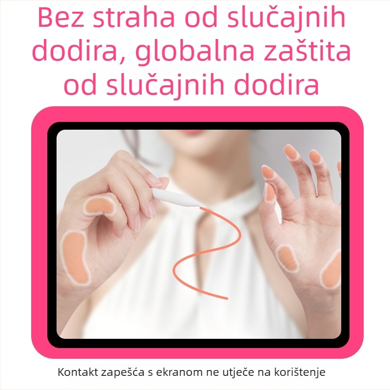 Kapacitivni stylus s nagibom i osjetljivošću na pritisak za iPad – pisanje i crtanje na dodirnom zaslonu