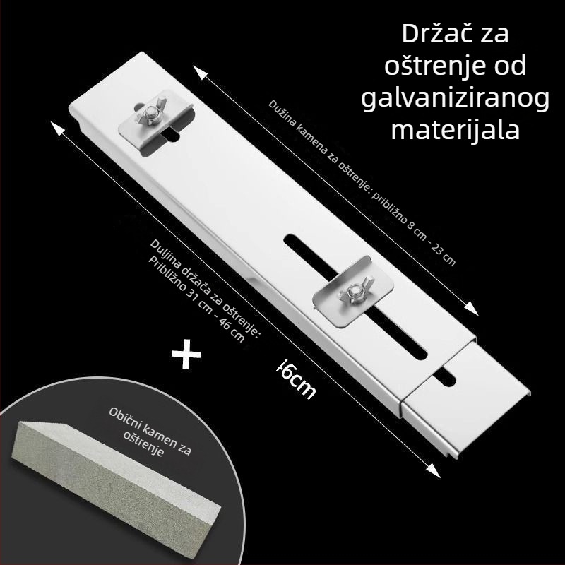 Veliki kućni kamen za oštrenje noževa, uljni kamen za kuhinjske nože, zeleni kamen i drugi tipovi kamenja za oštrenje