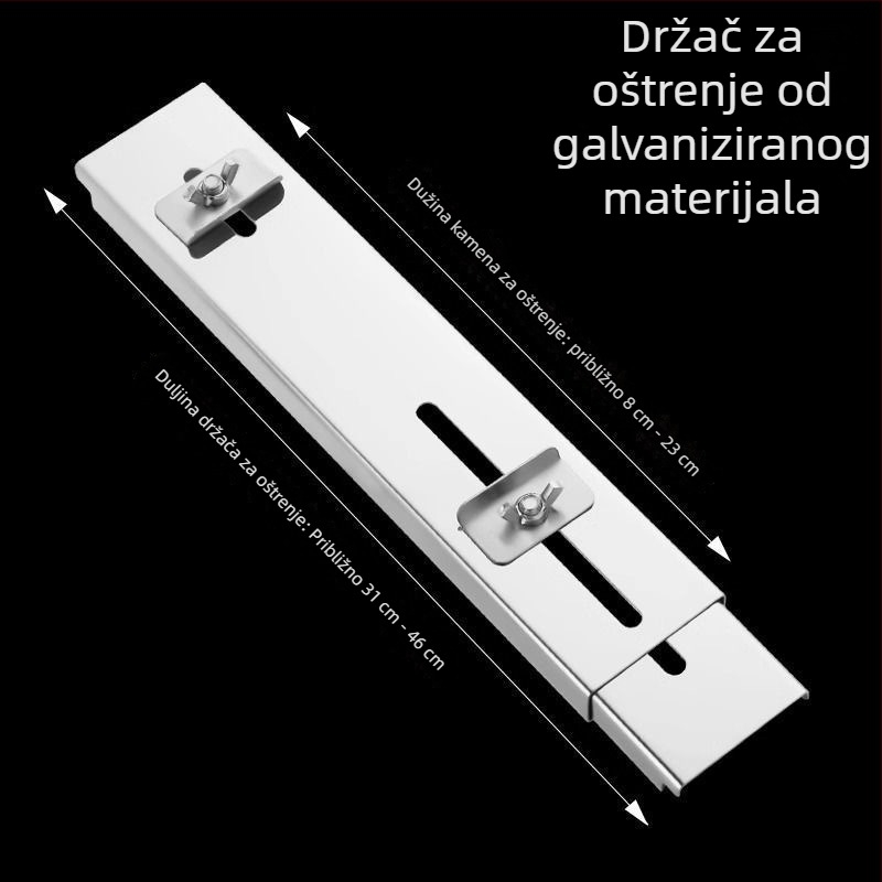Veliki kućni kamen za oštrenje noževa, uljni kamen za kuhinjske nože, zeleni kamen i drugi tipovi kamenja za oštrenje