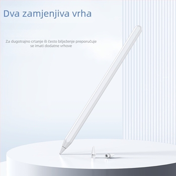 Kapacitativni stylus za iPad, druga generacija, zamjena, magnetsko punjenje, zaštita od slučajnog dodira, Bluetooth prikaz napajanja