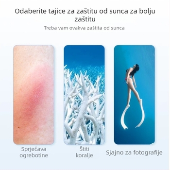Ženski UV zaštitni set za ronjenje: wetsuit, UPF bikini donji dio, UV zaštitne čarape, protuklizne ronilačke čarape za surfanje