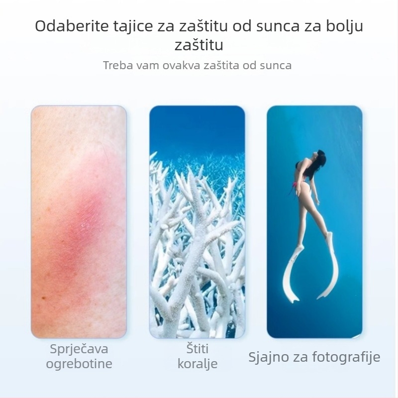 Ženski UV zaštitni set za ronjenje: wetsuit, UPF bikini donji dio, UV zaštitne čarape, protuklizne ronilačke čarape za surfanje