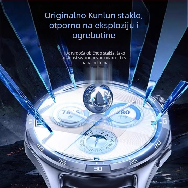 Huawei Watch GT5/GT6 zaštitno staklo za ekran, potpuno prekrivanje, otporan na otiske prstiju, samoregenerirajuće