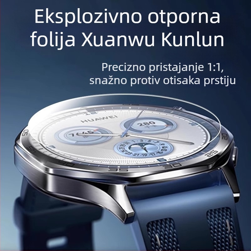 Huawei Watch GT5/GT6 zaštitno staklo za ekran, potpuno prekrivanje, otporan na otiske prstiju, samoregenerirajuće