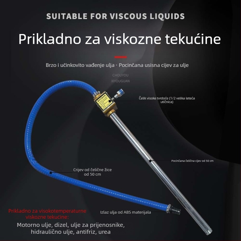 Nova pumpa za ulje za dizelski motor, hidraulično ulje i viskozno ulje mjenjača – univerzalna s povratnim usisavanjem