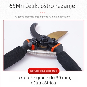 Vrtne škarice za grančice voća, obrezivanje debelih grana, rezanje cvijeća i bonsaija, voćna stabla