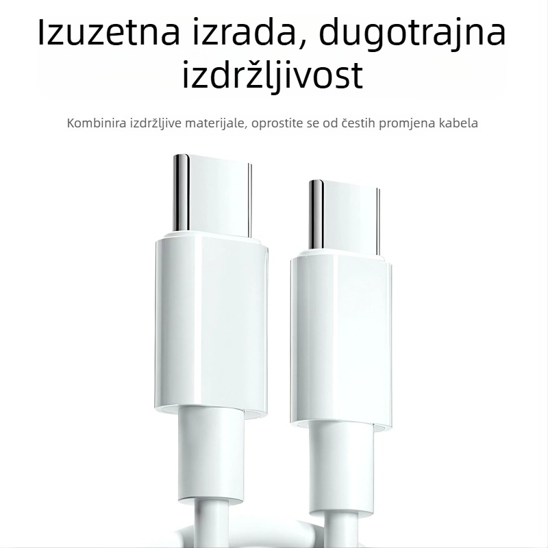 Apple iPhone 16 PD brzo punjenje – punjač, USB-C kabel i kabel za podatke, set s priključkom za punjenje