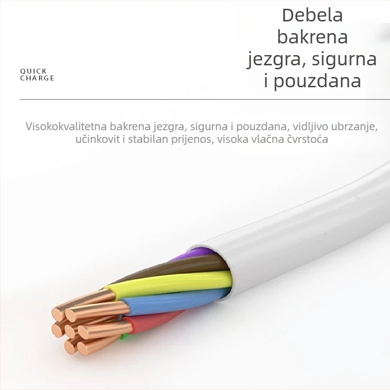 Univerzalni magnetski podatkovni kabel s 4 pinova za pametni dječji narukvica/sat, duljina 60 cm, kompatibilan s uređajima za njegu ljepote