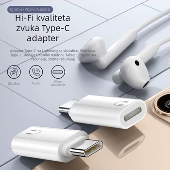 USB-C na Lightning audio adapter za iPhone