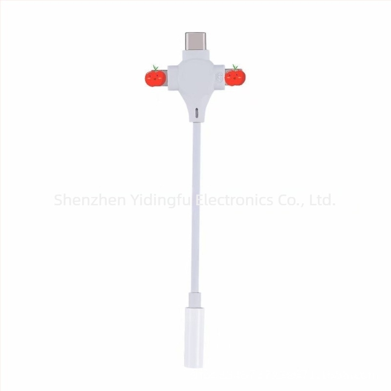 Tri u jedan audio konverter: Lightning/Type-C na 3,5 mm adapter za slušalice