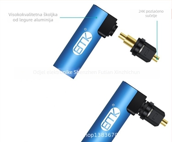 SPDIF optički digitalni izlaz adapter i konektor optičkog kabela